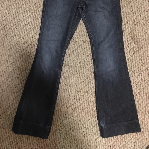 Paige Denim Petite Wide Leg Jeans - Picture 5 of 5
